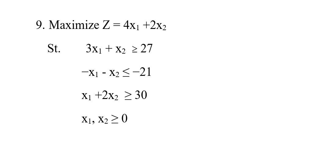 operations research subject Third: Convert the