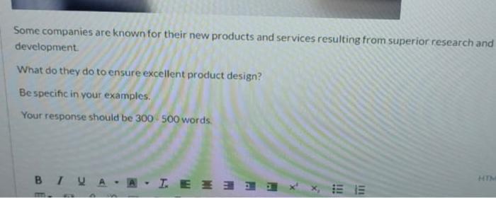 Some companies are known for their new products