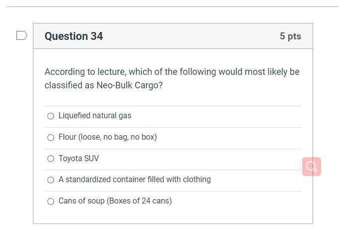 i only need the answer , Thank you ! According to