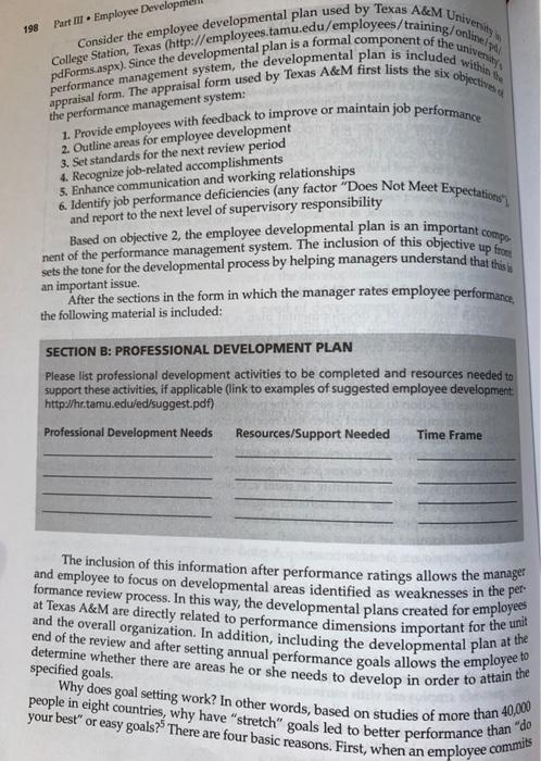 8.1.1 8.1.3 8.1.1 Developmental Plan Objectives