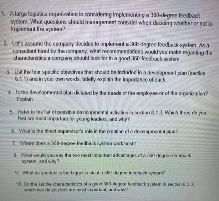 8.1.1 8.1.3 8.1.1 Developmental Plan Objectives