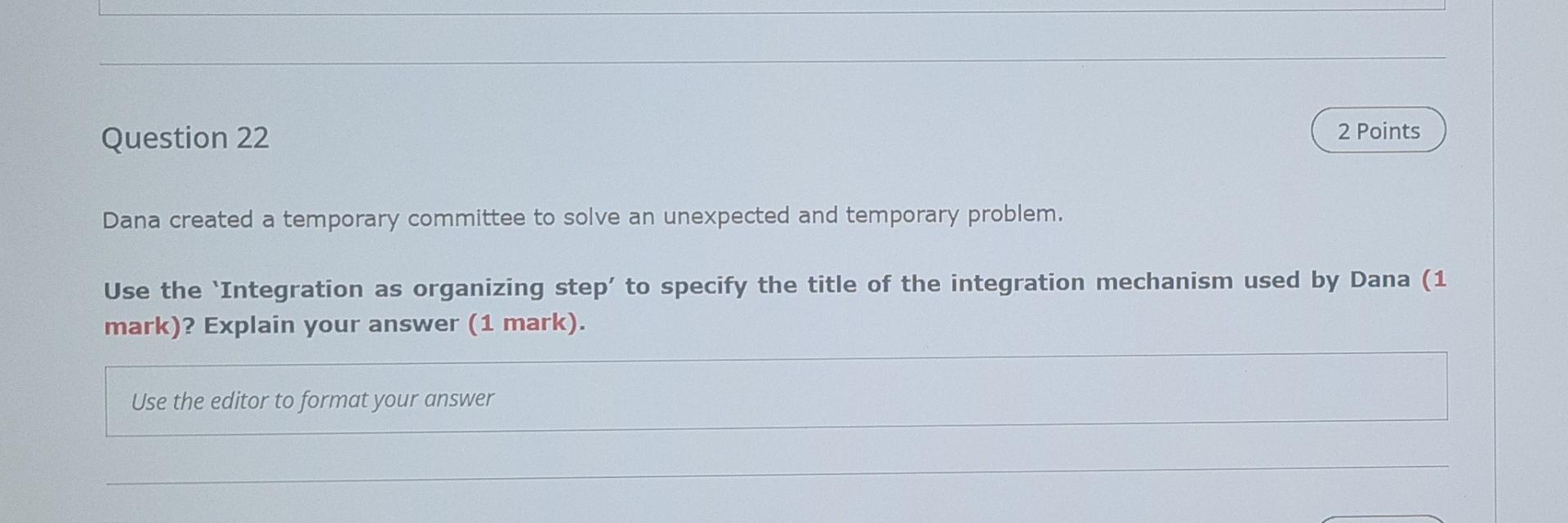 Question 26 2 Points Fatima is a line manager at