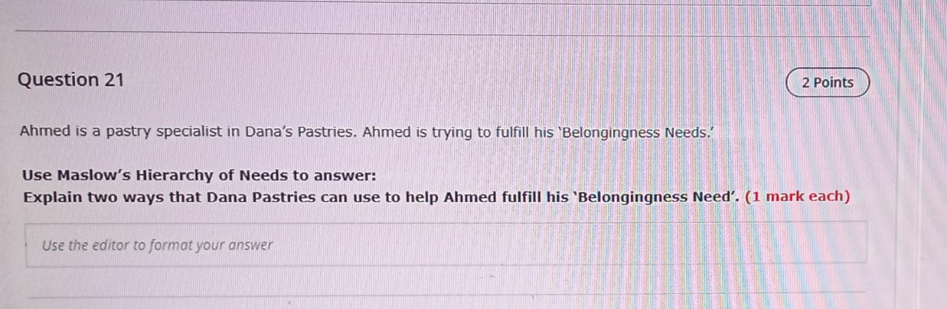 q21 plz ,write short answer , must be short