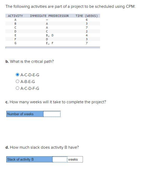 Please answer question #2, SHOWING ALL WORK