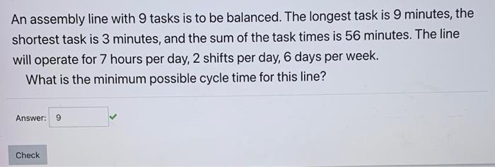 Why is the answer 9? Please explian and show work