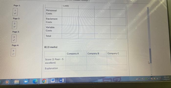Question 3 (19 points) Saved A) Using Figure 1,