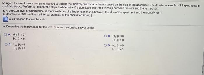 An agent for a real estate company wanted to