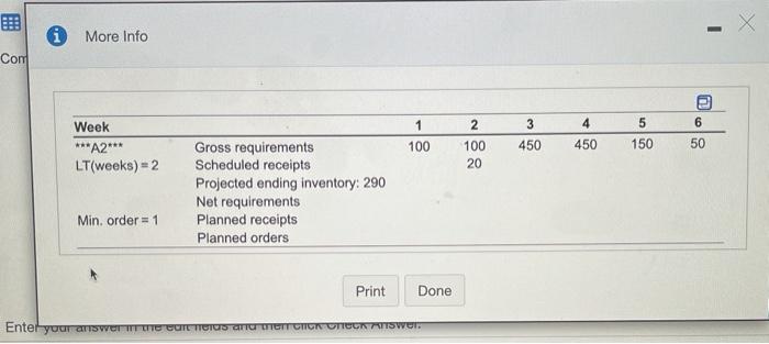 i need help finding the projected enging
