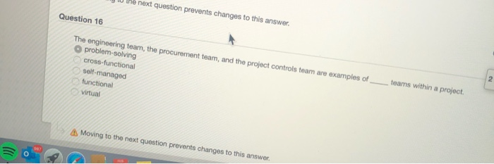 y the next question prevents changes to this