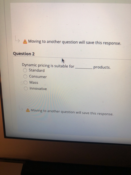 A Moving to another question will save this