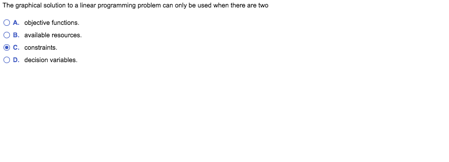 I tried c which it said it was wrong, it should