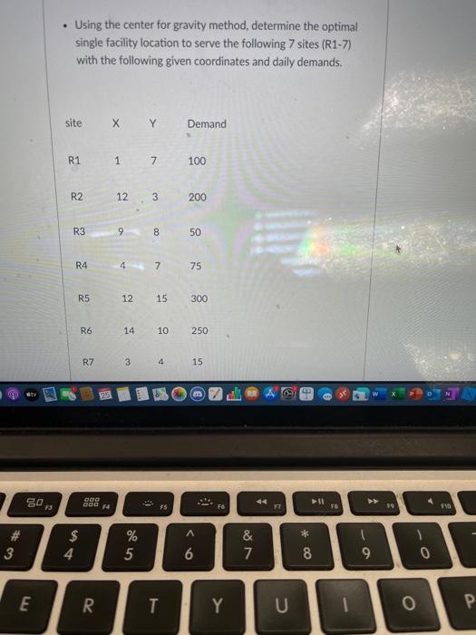 Can you help me with this question please? Using