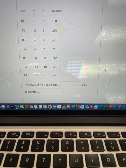 Can you help me with this question please? Using