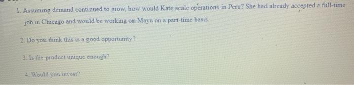 The whole answer should be a page or half long.