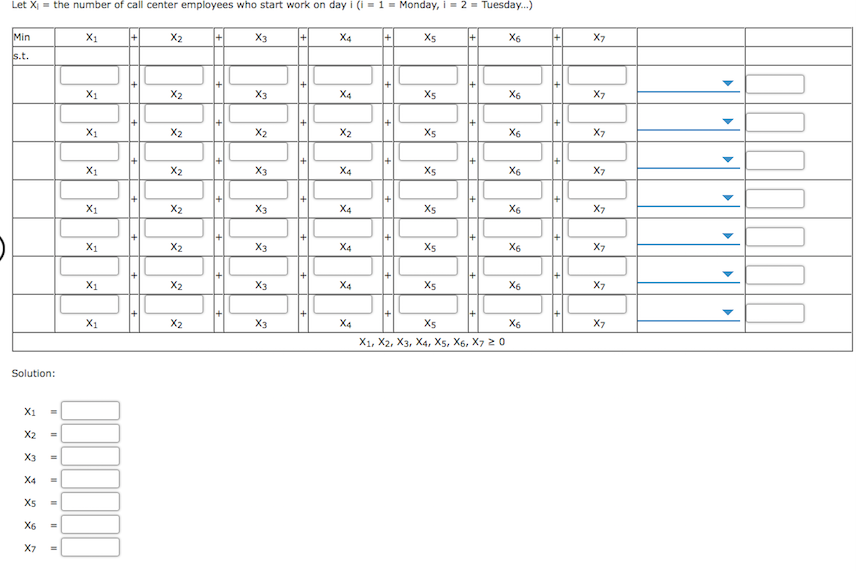 Problem 4-09 Epsilon Airlines services