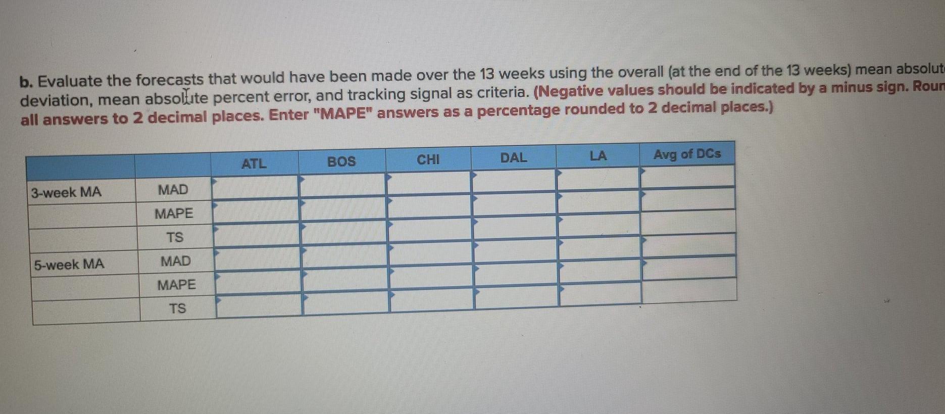 Analytics Exercise 18-1 (Algo) tarbucks has a