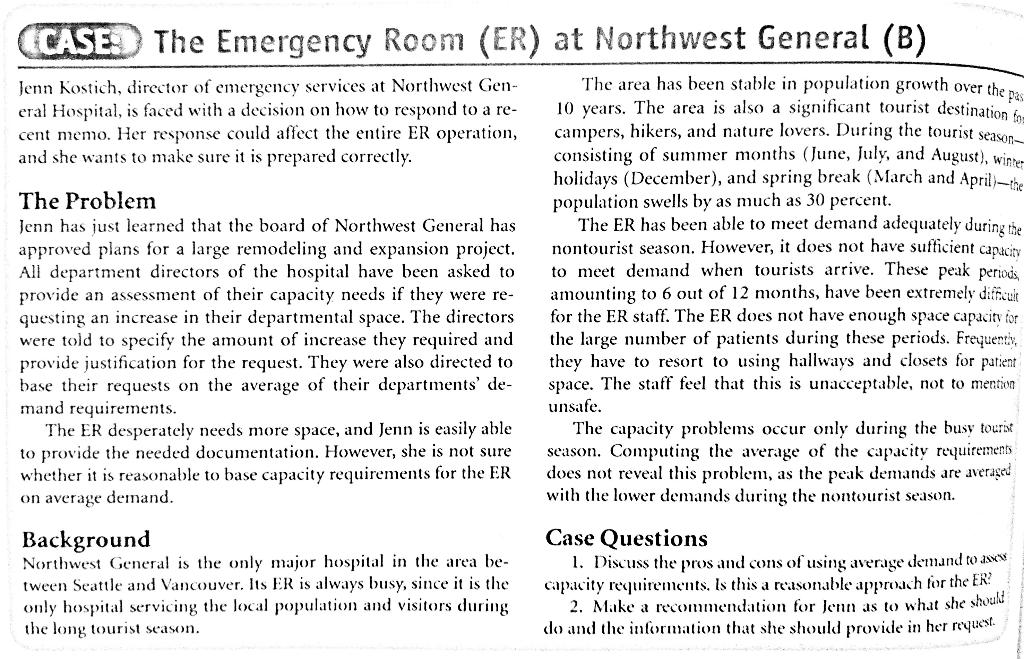 Write a 2-3 page paper on the case - "The