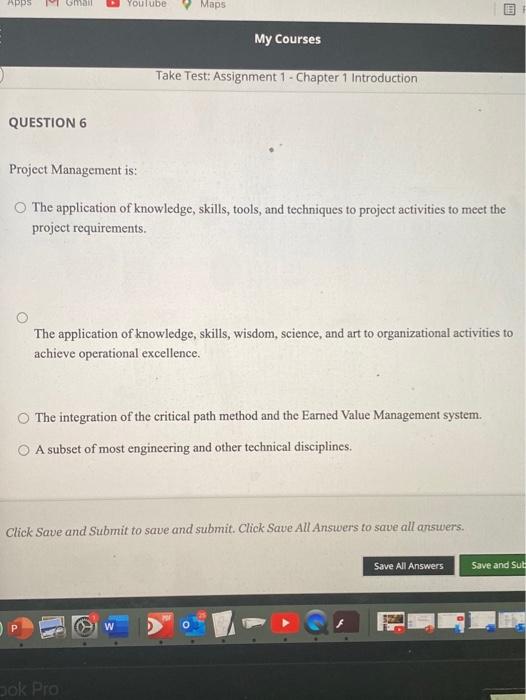 Apps Youlube Maps My Courses Take Test: