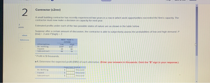 Contractor (s2rev) 2 3 DO A small building