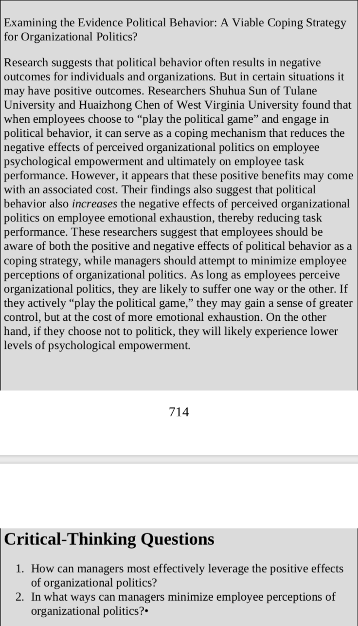 Please answer the critical thinking questions: