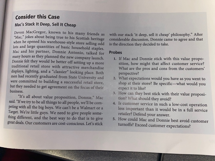 can some one help me with this Consider this Case