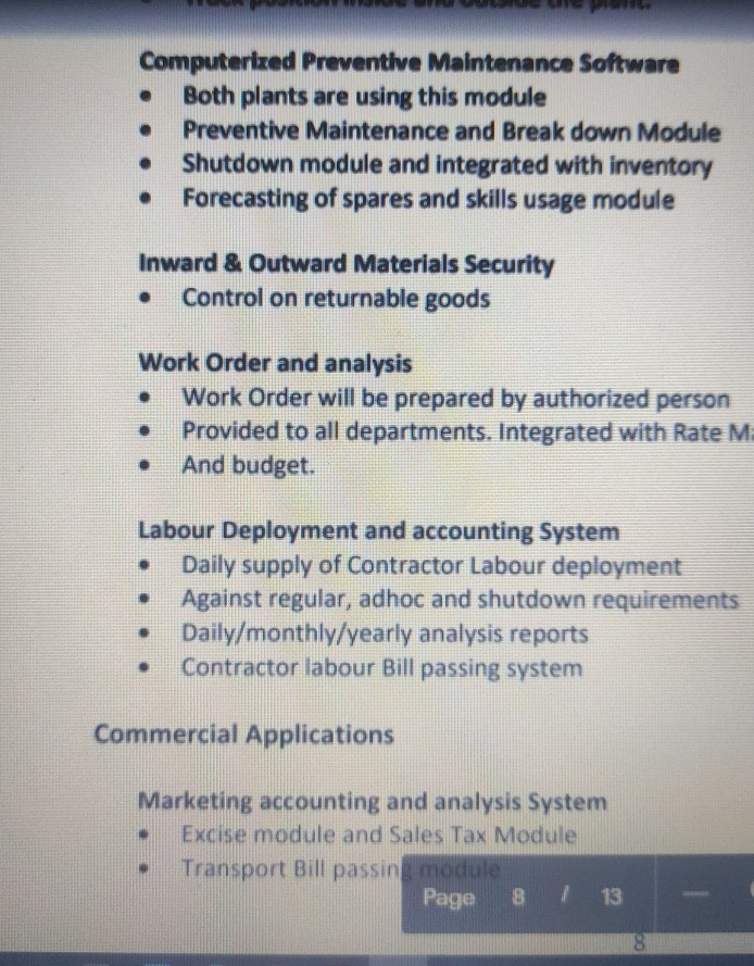 I n management information system . Which