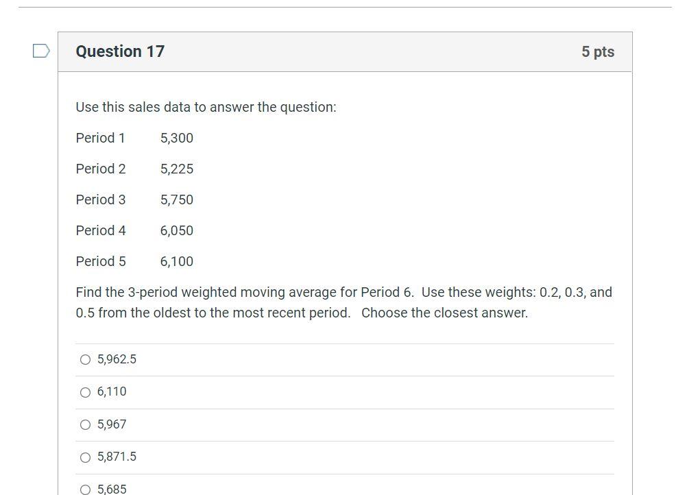 i only need the answer , thank you ! Which of the