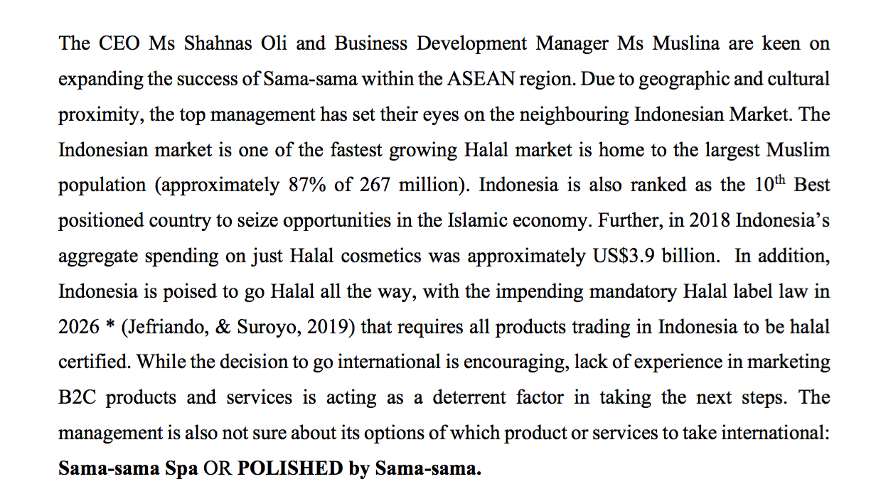 Question 2 For your selected option : 2a)