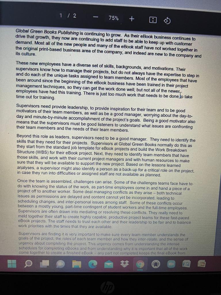 1 / 2 75% + Global Green Books Publishing is