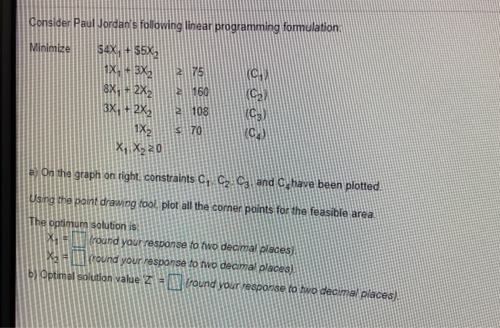 Consider Paul Jordan's following linear