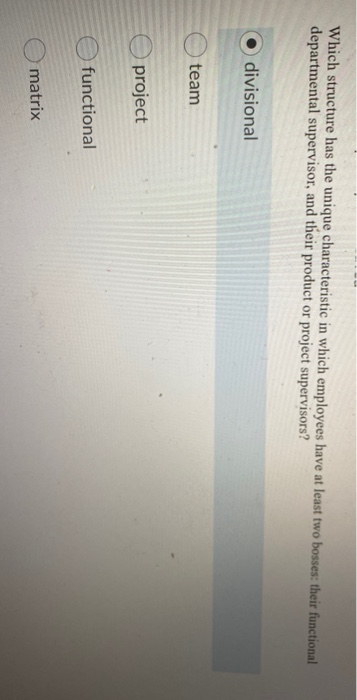 Which structure has the unique characteristic in