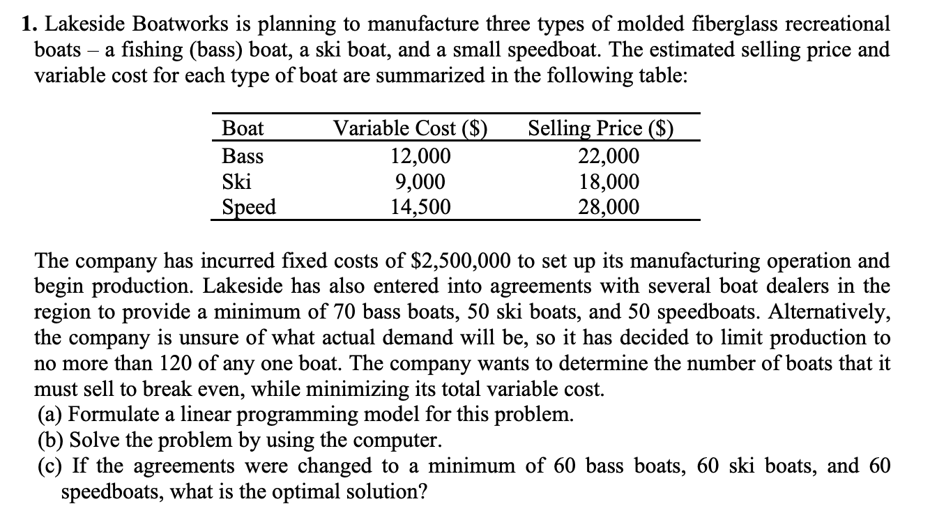 Please help me figure out solver on excel 1.