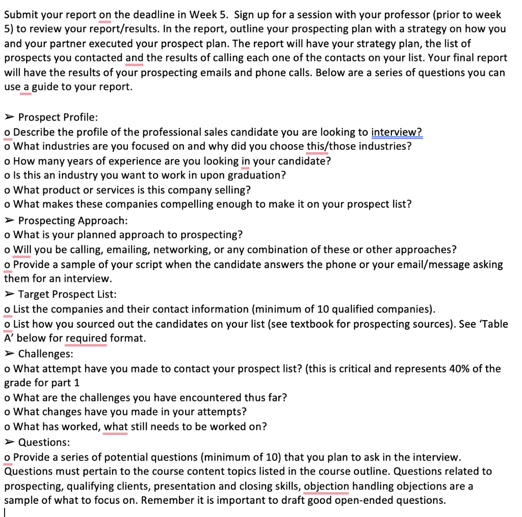 Please help me with this Submit your report on