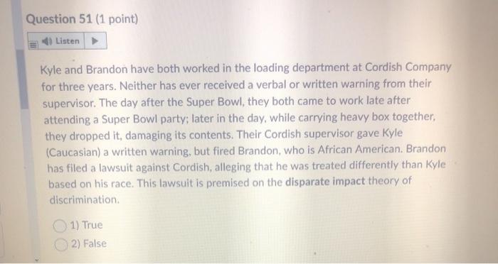 please answer fast thanks Question 50 (1 point)