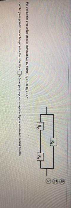 RU R2 RE For the parallel production process