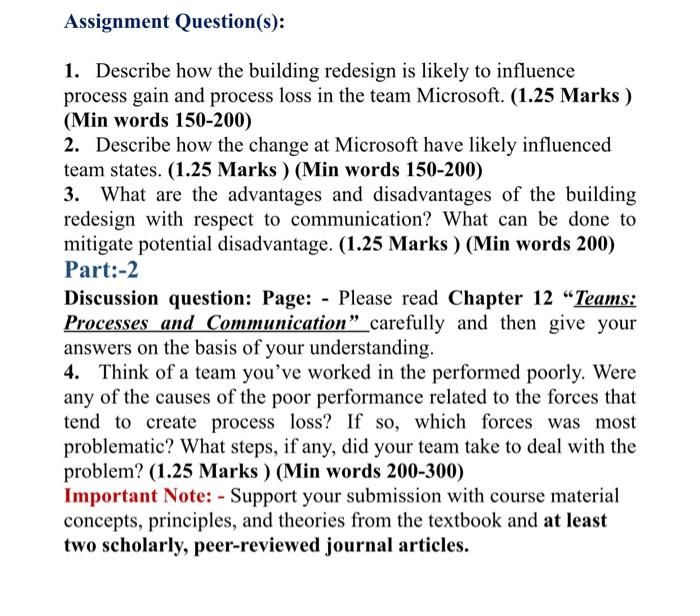 Case: Microsoft: In 2013, Microsoft recognized