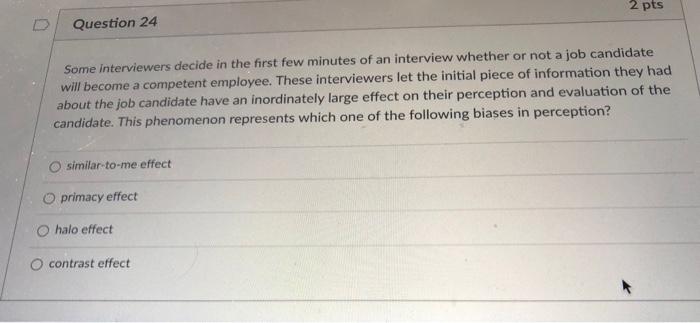 Question 23 David has worked for his supervisor -