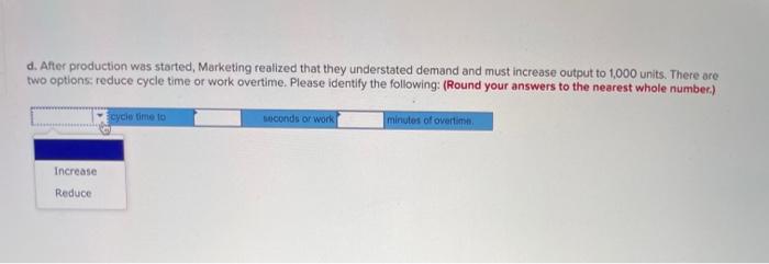 Some tasks and the order in which they must be
