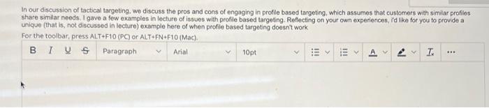 at least one paragraph please In our discussion