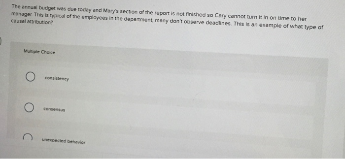 answer with explaination please The annual budget