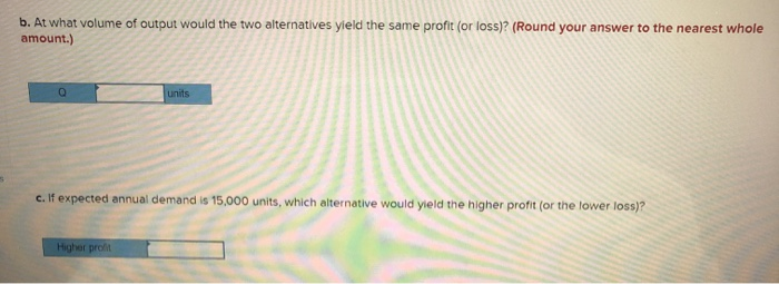 Problem 5-4 (Algo) A small firm intends to
