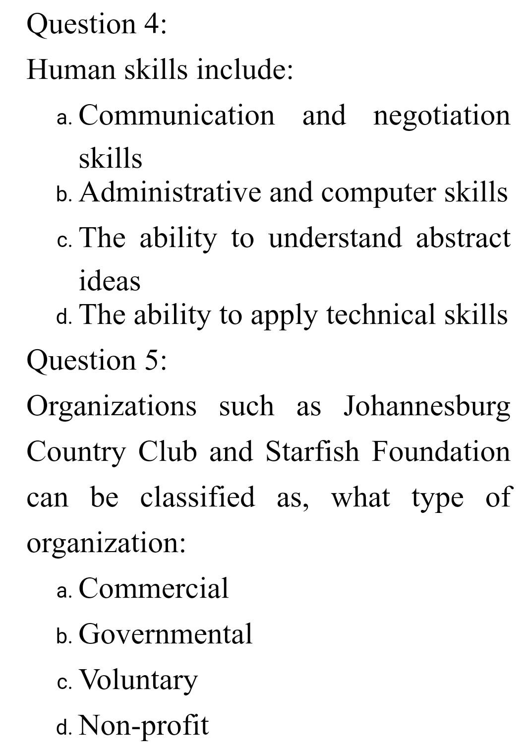 Section A: True & False (1x10) Question 1: The
