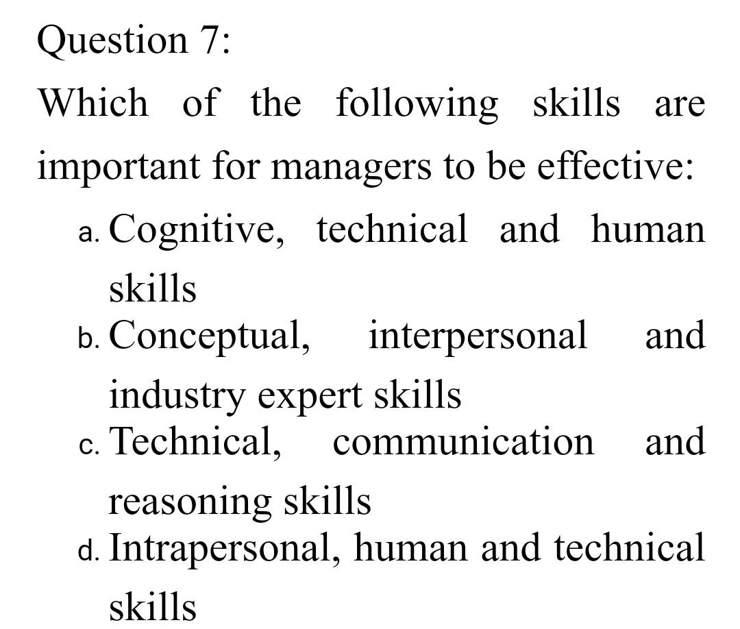 Section A: True & False (1x10) Question 1: The