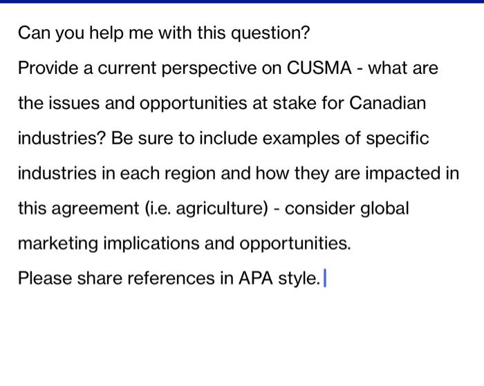 Can you help me with this question? Provide a