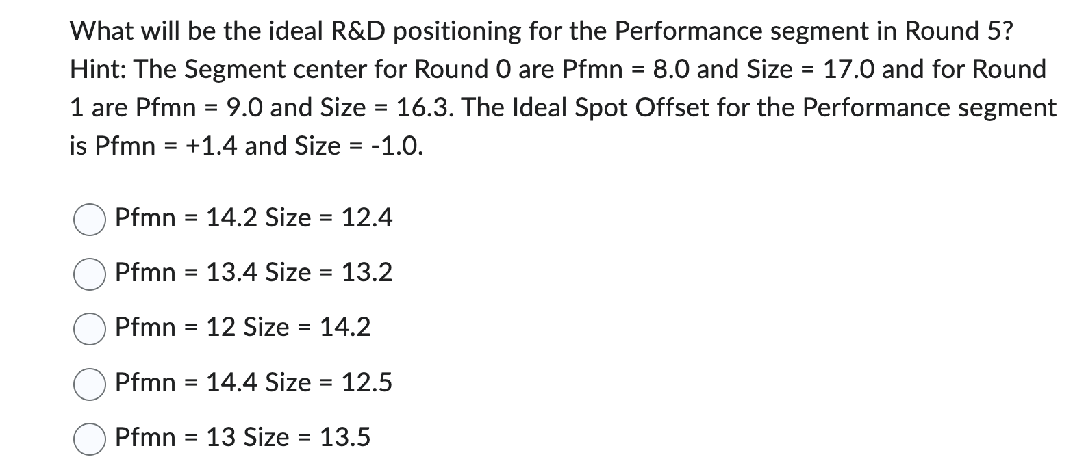 What will be the ideal R\&D positioning for the
