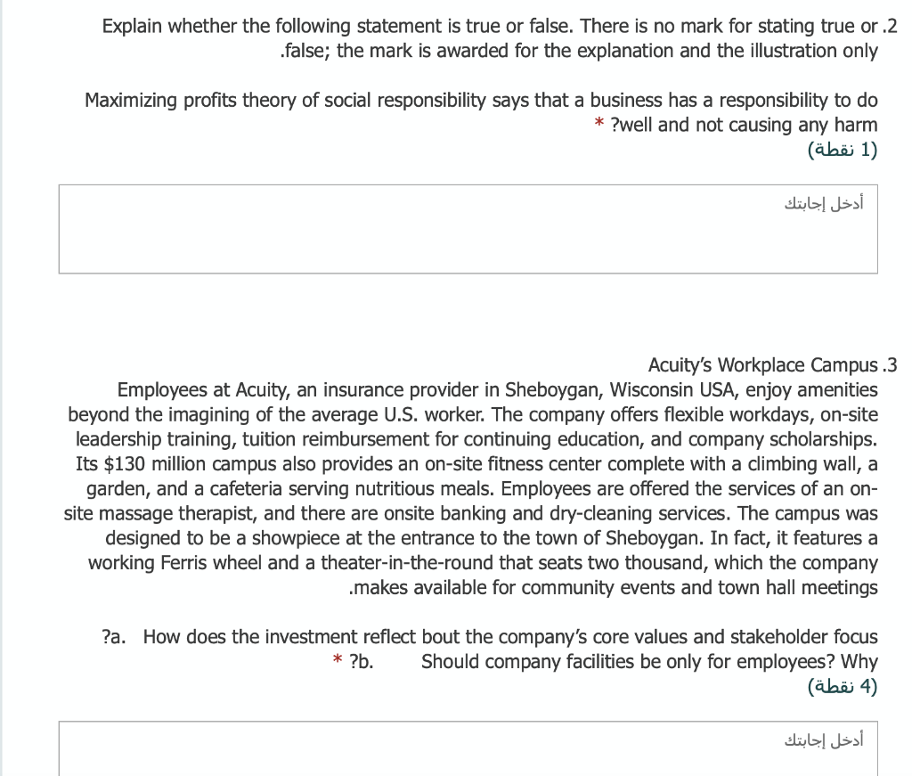 Explain whether the following statement is true