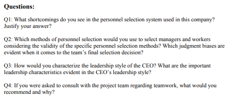 Answer the questions by referring to the given