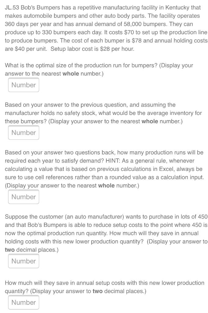 JL.53 Bob's Bumpers has a repetitive