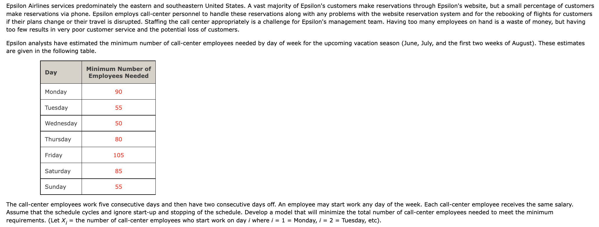 Epsilon Airlines services predominately the