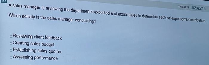 A sales manager is calculating the costs